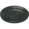 Ekena Millwork Maria Ceiling Medallion (Fits Canopies up to 1 3/4"), 9 5/8"OD x 1 1/8"P, Painted Turtle Crackle CM09MAPTC - alternate 2
